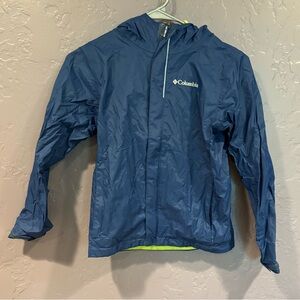 Columbia Blue Raincoat - S